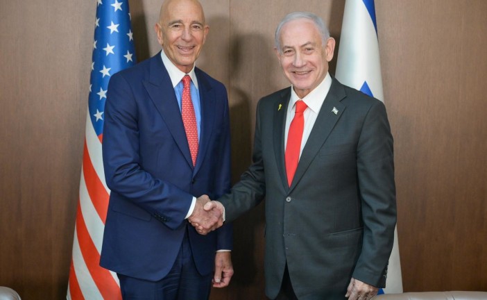 Benjamin Netanyahu rencontre l’envoyé spécial américain pour la Syrie à Jérusalem