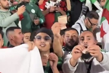 Video CAN 2025 :Supporter algérien incarcéré pour avoir déchiré des billets marocains
