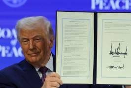 Israël en guerre : Donald Trump signe la charte officielle du Conseil de la paix de Gaza