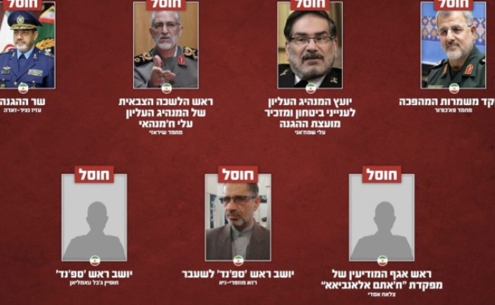 Communiqué du porte-parole de Tsahal : l’état-major sécuritaire iranien « éliminé » lors de l’opération « Rugissement du Lion »