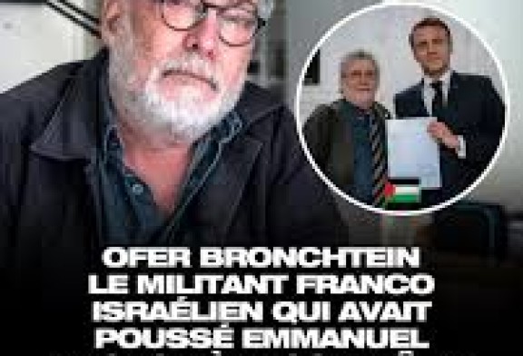 Ofer Bronstein Le Militant Franco Palestinien qui avait poussé Emmanuel Macron à reconnaitre l&rsquo;état de Palestine est mort à 69 ans