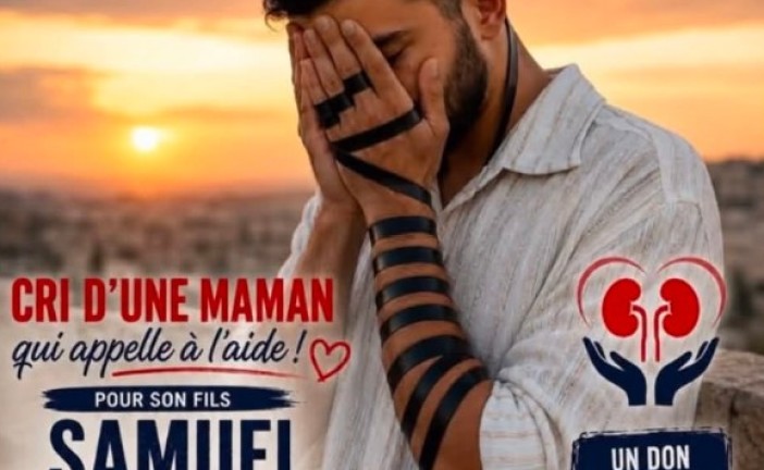 Israel Actualités  s&rsquo;associe au cri d&rsquo;une Maman  pour sauver  son fils Samuel grace  un  don d&rsquo;Organe..Apartager